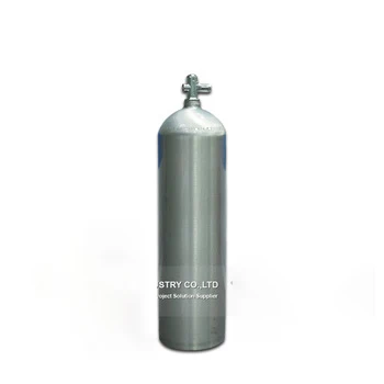 Valves 12L High Pressure Oxygen Bottle Aluminum Diving Tank Scuba Tank