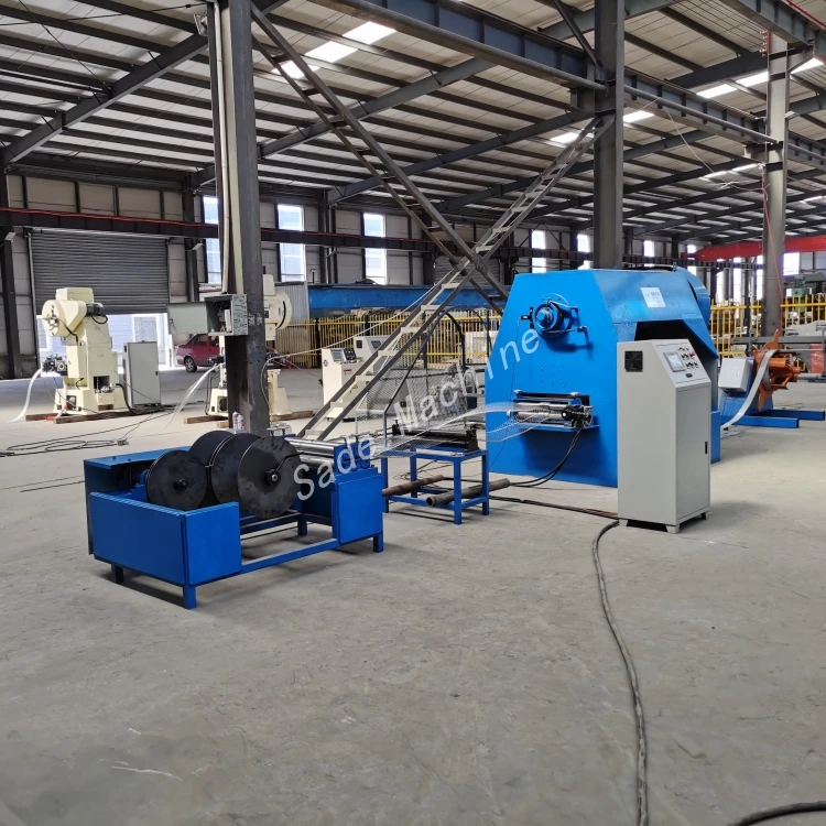 China Automatic High speed expanded Metal brick Mesh Machine newest type with low costs