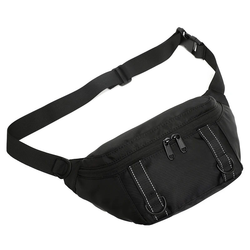 Outdoor Waterproof Adjustable Strap Small Waist Pouch Unisex Mini Belt Bag Women Men