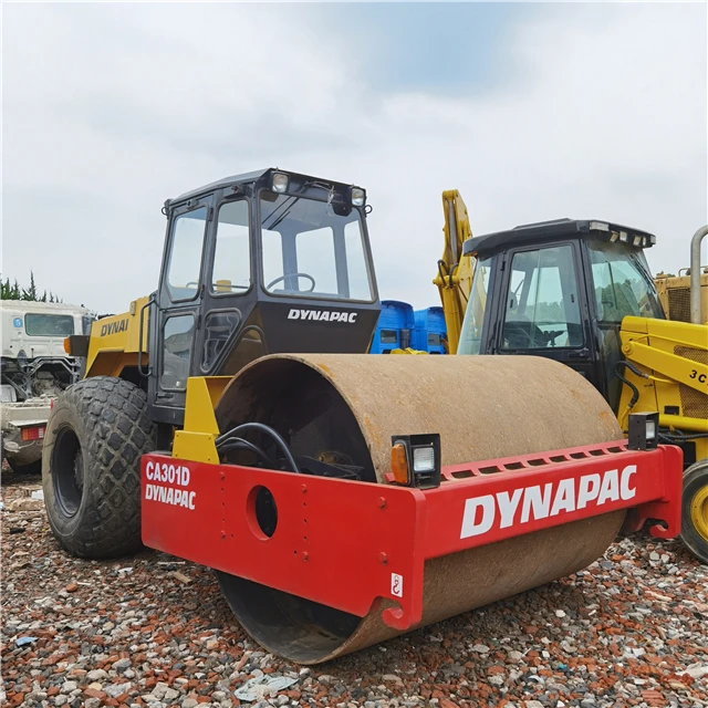 Хорошее качество б/у дорожный каток dynapac CA30D для продажи ca301d по низкой