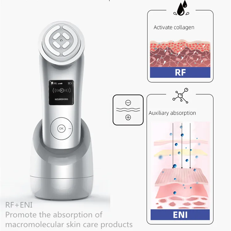 Массажер для лица 5 в 1 led подтяжка кожи produit beaut et