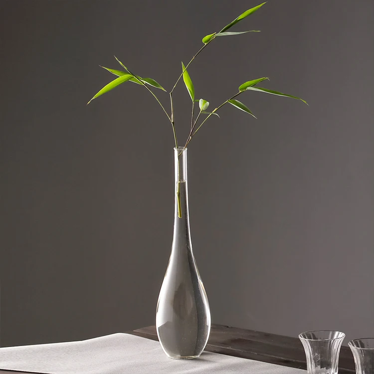 Высокая стеклянная ваза для цветов, золотые свадебные вазы для домашнего декора