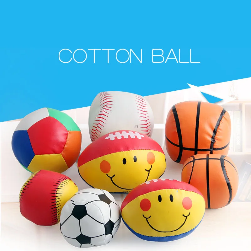 Wholesale stuffed toy soft Juggling Ball Sport Toy Plush Stuffed Soccer Football baby Ball toy On Sale