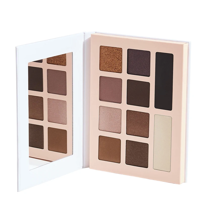 Colorful Cosmetic Natural Matte Eyeshadow Palette Private Label Custom Pearl Private Label Vegan Organic Eyeshadow Palette