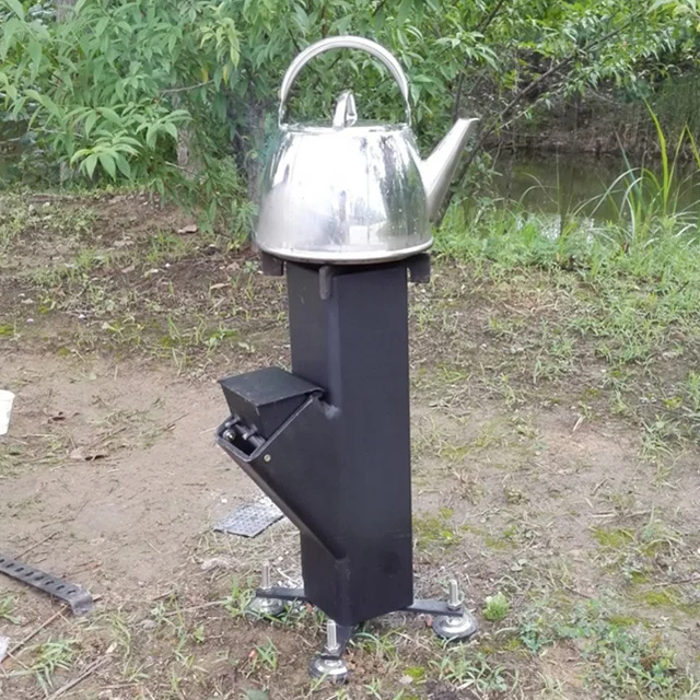 Economic Outdoor Use Rocket Stove Wood Pellet Stove