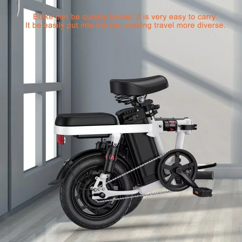 Factory wholesale hot sale EU UK US Free shipping Most Selling Folding Ebike 14 inch Wheel Size 48V 250W Electric City Bike