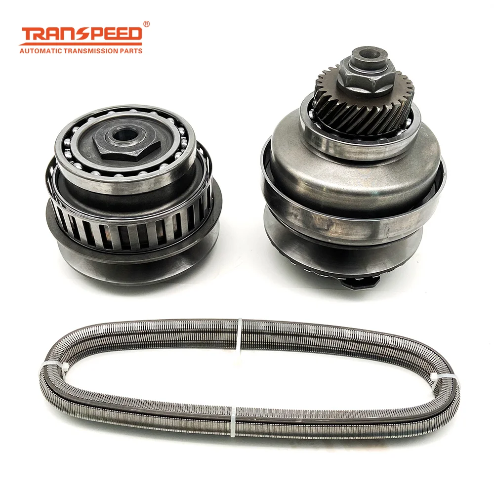 TRANSPEED Auto Transmission RE0F11A JF015E CVT Pulley Set with Chain Belt 901068/901072 For Nissans