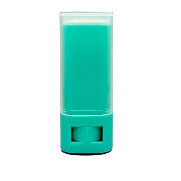 Plastic Tube 15g Deodorant Container Flat Roll Up Tube Deodorant Stick