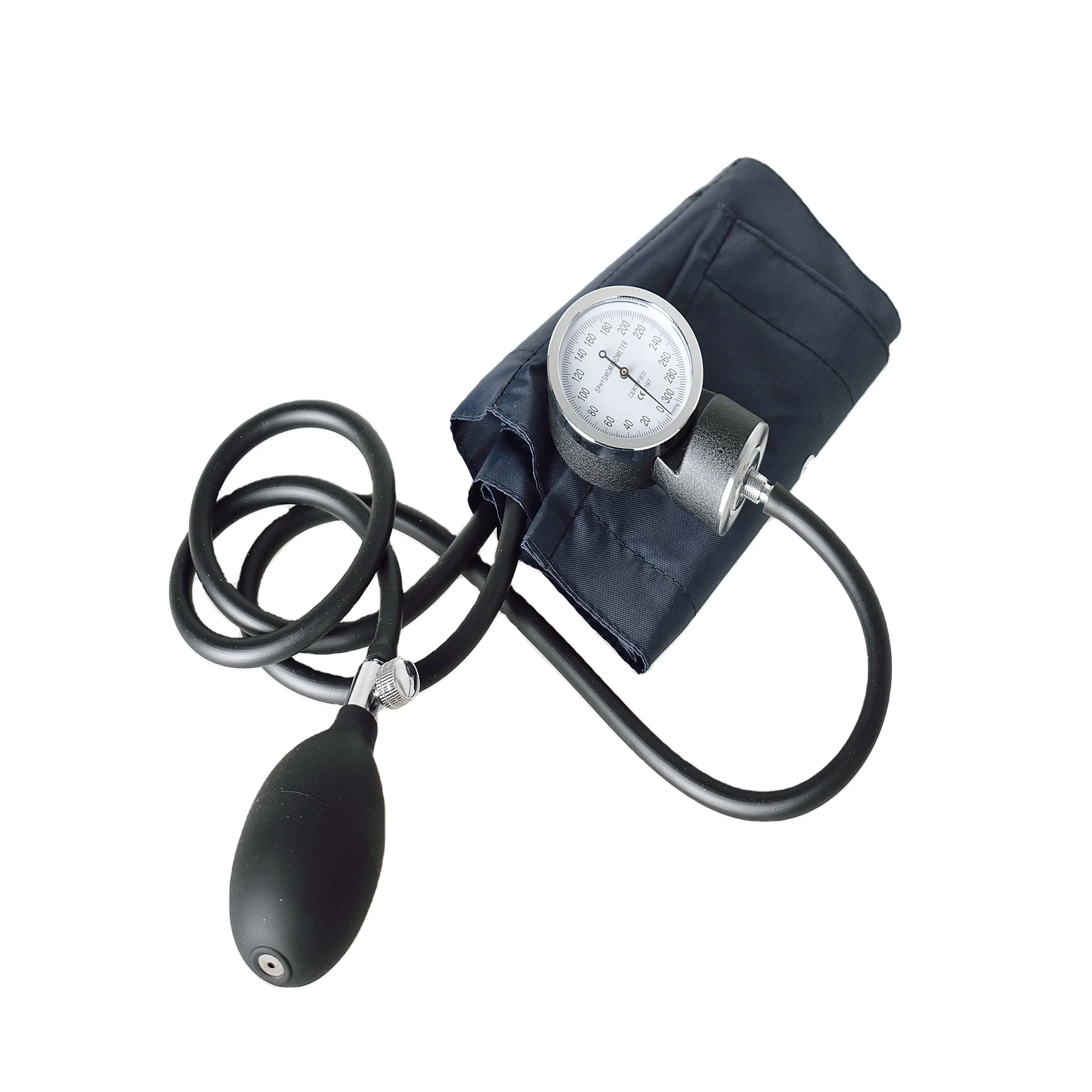 Manual BP monitor Sphygmomanometer with Single Head Stethoscope Tensiometer