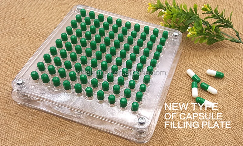 Капсульный наполнитель с 400 отверстиями, Размер 000 #00 #0 #1 #2 #3 #4 #5 #, разливочная машина для капсул с пластиной для порошкового прессования