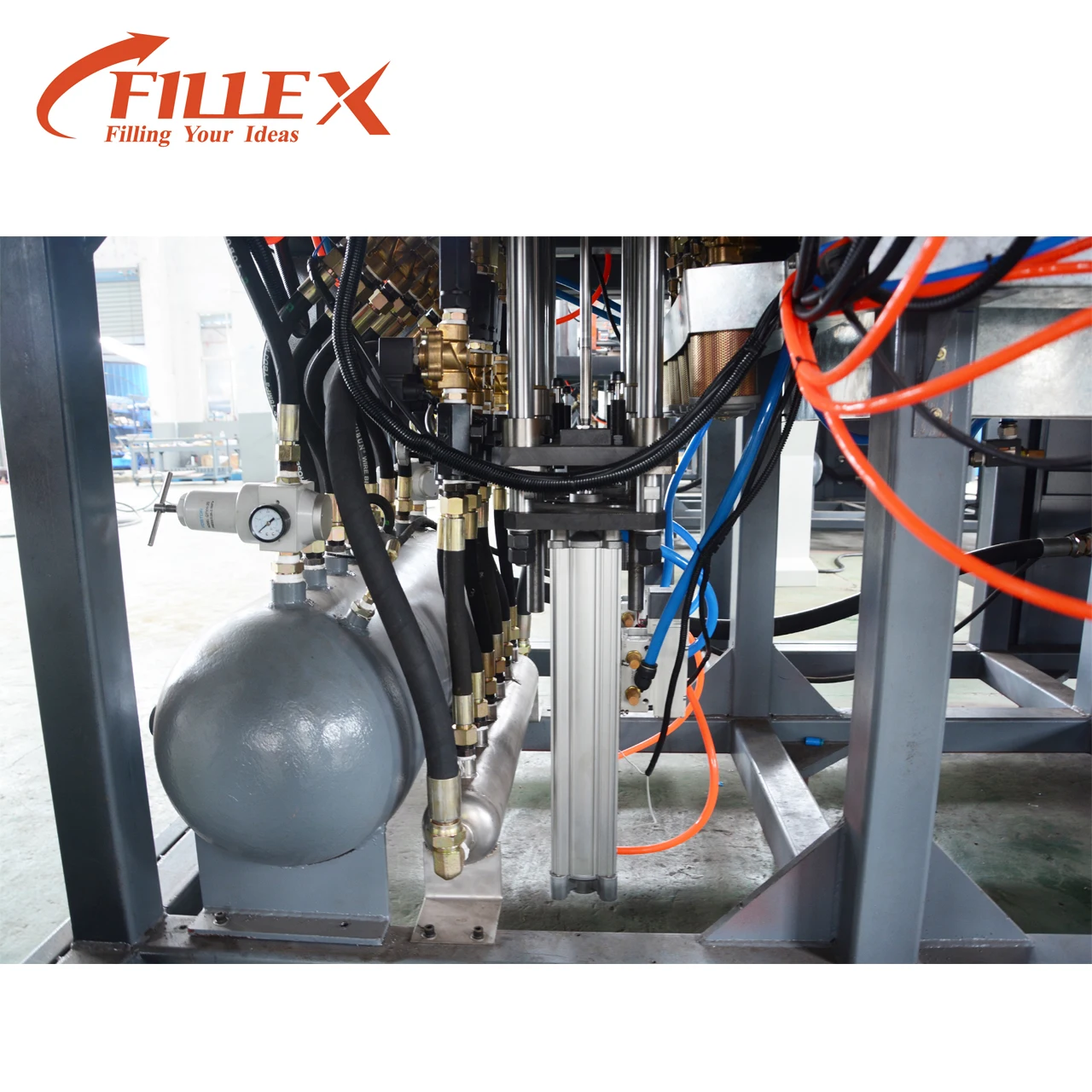 automatic 6 cavity 6000pcs per hour water bottle making machine / PET blowing machine