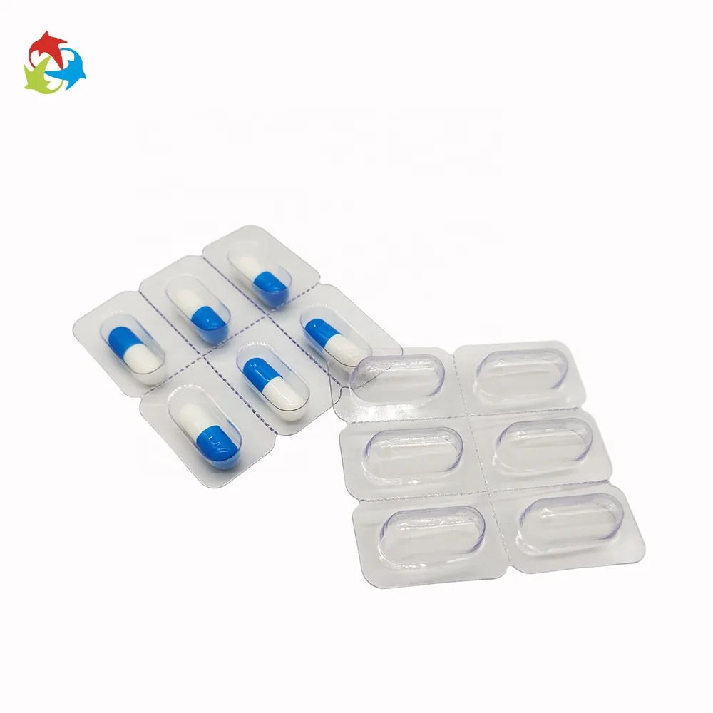 
Clear Plastic Pack 6 Cavity Size 00 Capsule Blister 