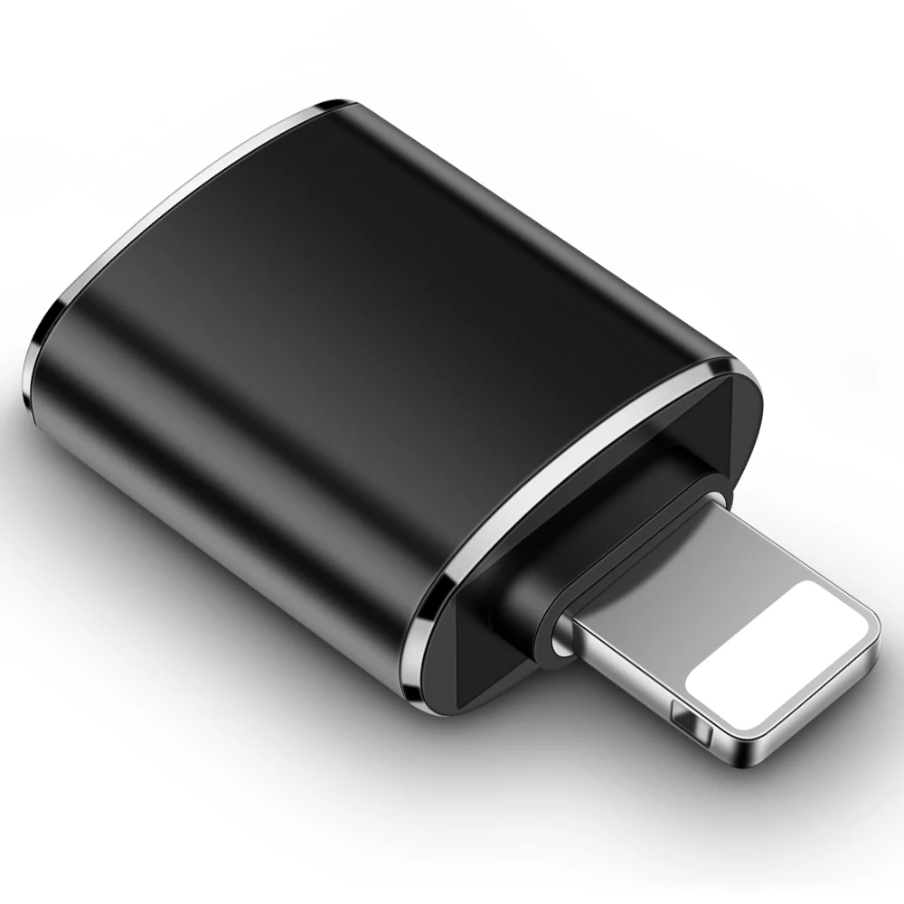 USB 3,0 OTG для iPhone iPad Lightning OTG адаптер данных Snyc зарядка