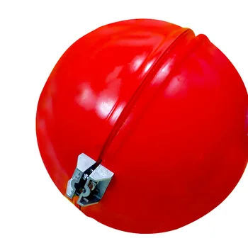  Factory Direct Fiberglass Red High Temperature Resistant Warning Sphere From