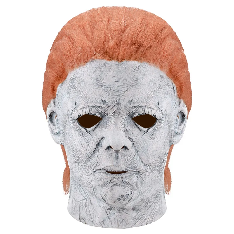 Latex major Michael Myers ghost head scary mask prop horror Michael Myers mask Movie Prop