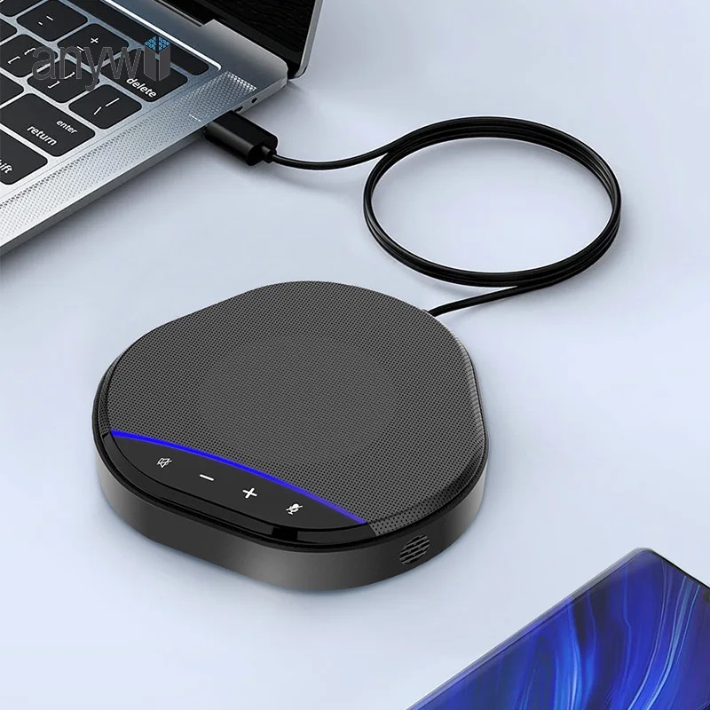 Anywii аудио USB M6 Громкая связь для ПК шумоподавление эхо-подавления конференц-связи