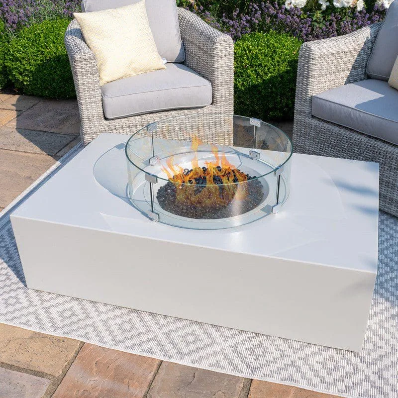 corten steel gas fire pit table outdoor  Propane gas fire pit garden natural gas fireplace