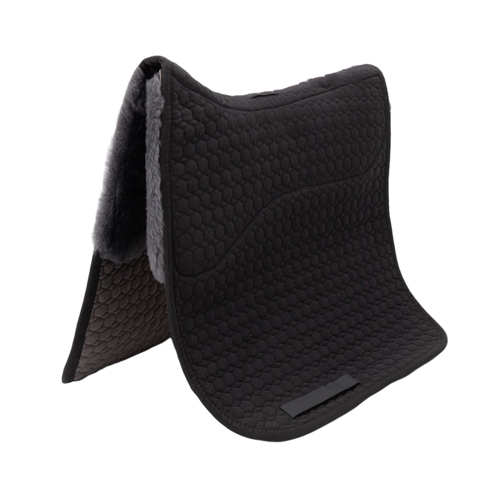 Top quality custom 100% cotton and fabric horse saddle pad equestrian