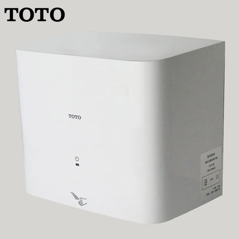 TOTO TYC123W Высококачественная сенсорная настенная сушилка для рук ванной комнаты с автоматическим