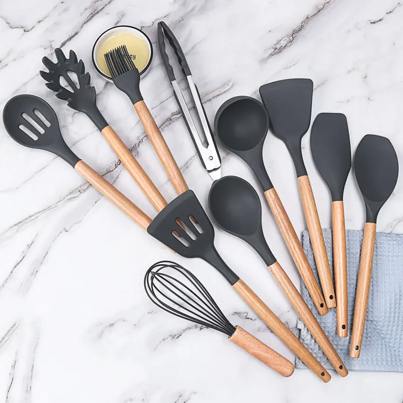Omniform kitchen utensils and appliances with Slotted Turner Spatula Soup Ladle Pasta Server