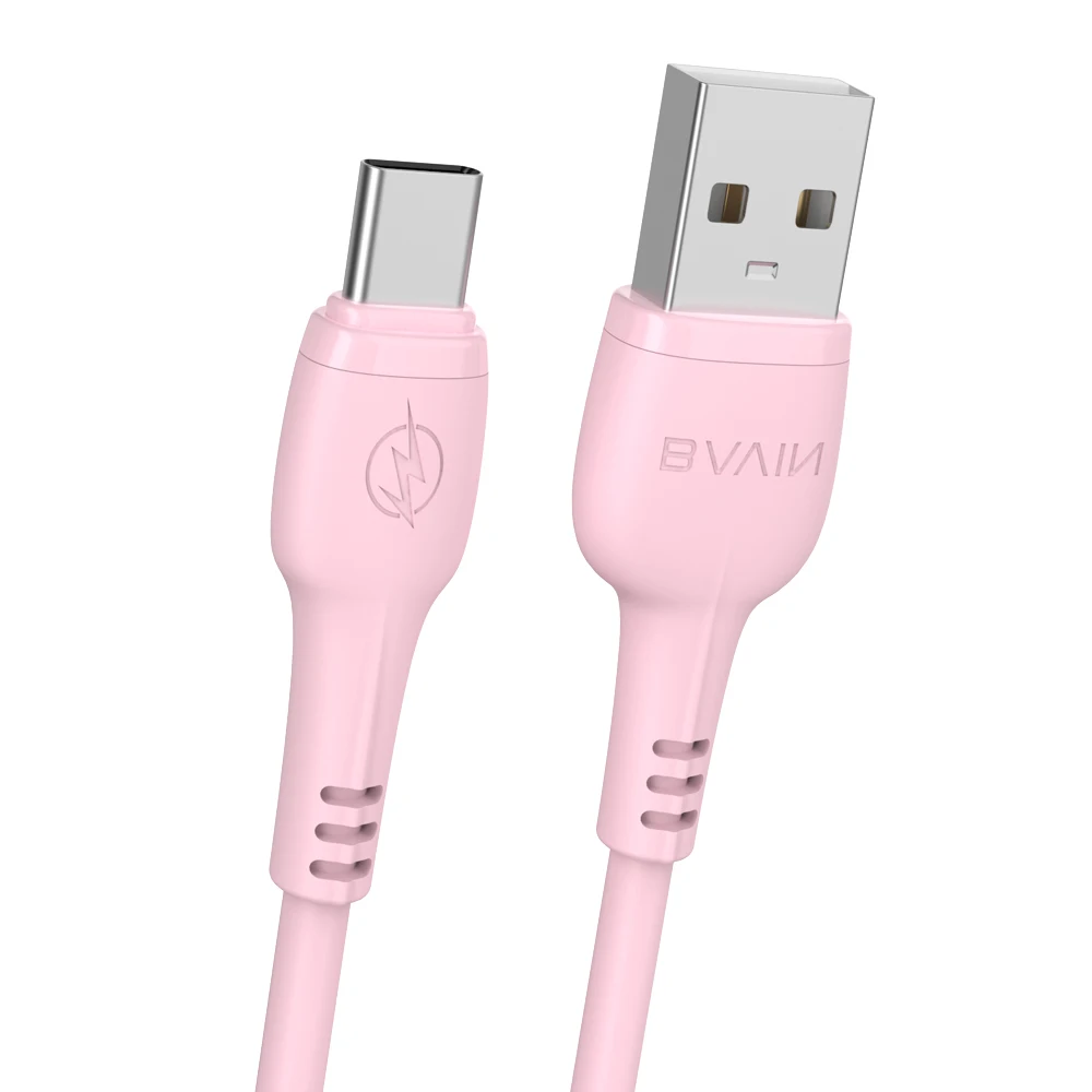 Бавин CB200 быстрое зарядное устройство для передачи данных кабель USB type-C кабель для передачи данных для макарунов, прочный 1 м Дата-кабель USB C кабель для телефонов на базе Android с Bluetooth