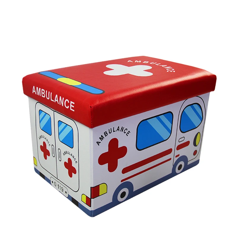 HStex Современная скамейка для гостиной складной табурет хранения в виде животных Детский автомобиль оттоманка