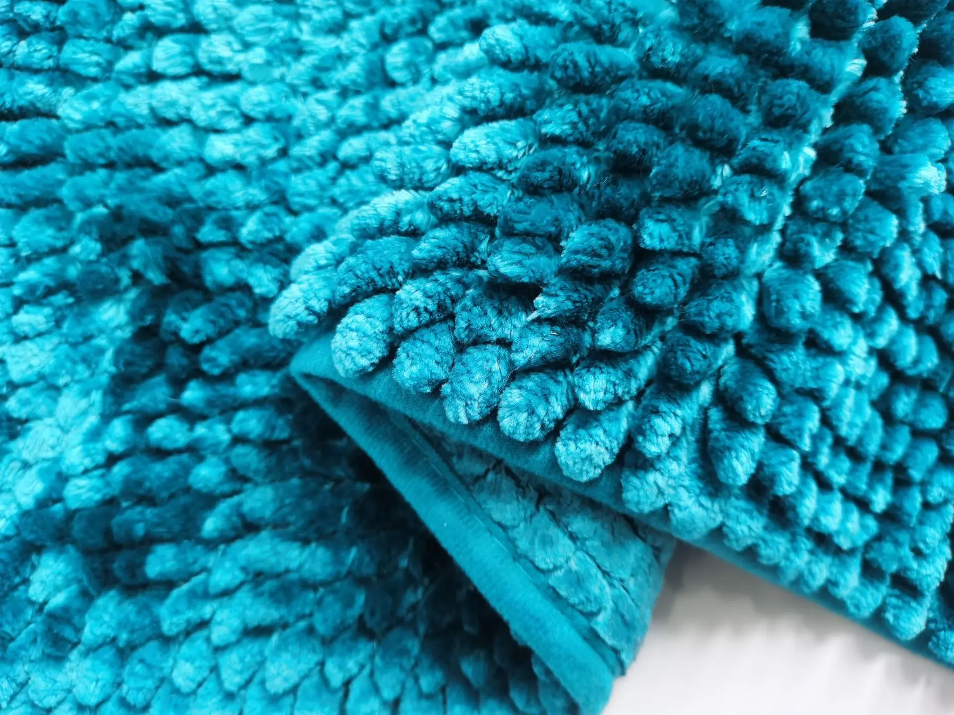 Wholesale Bathroom Luxury Chenille Bathroom Rug Mat Extra Soft Microfiber bath rugs for bathroom non slip bath mats