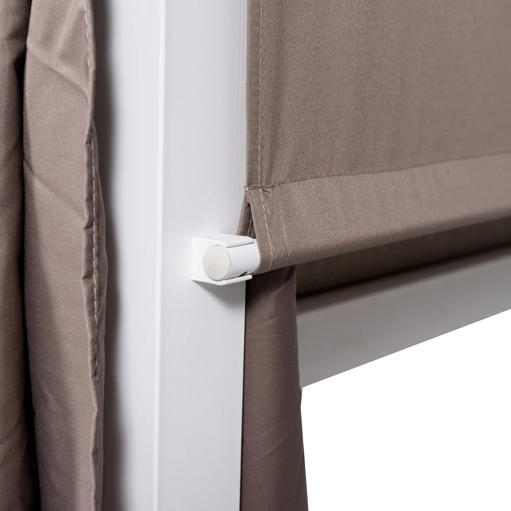 
2020 new leisure steel garden adjustable waterproof canopy swing bed 