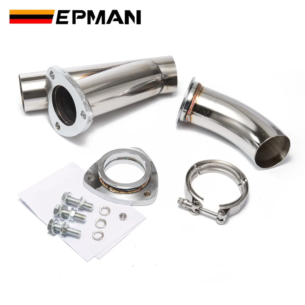 EPMAN Exhaust System Electric Catback Downpipe Cutout E-Cut Valve Out muffler With Manual switch 51mm 63mm 76mm 89mm EP-CUTYXMM