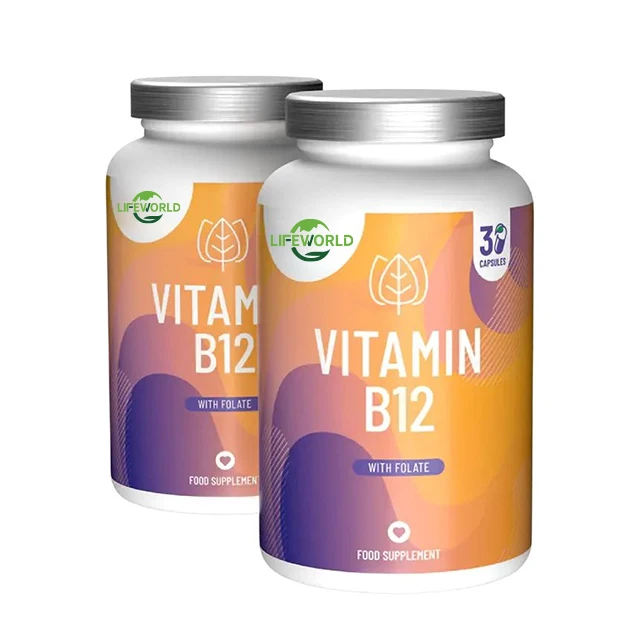 OEM/ODM Healthcare Vitamin b12 Extract Supplements Bulk Dietary Supplement Vitamin b12 Vegan Tablet