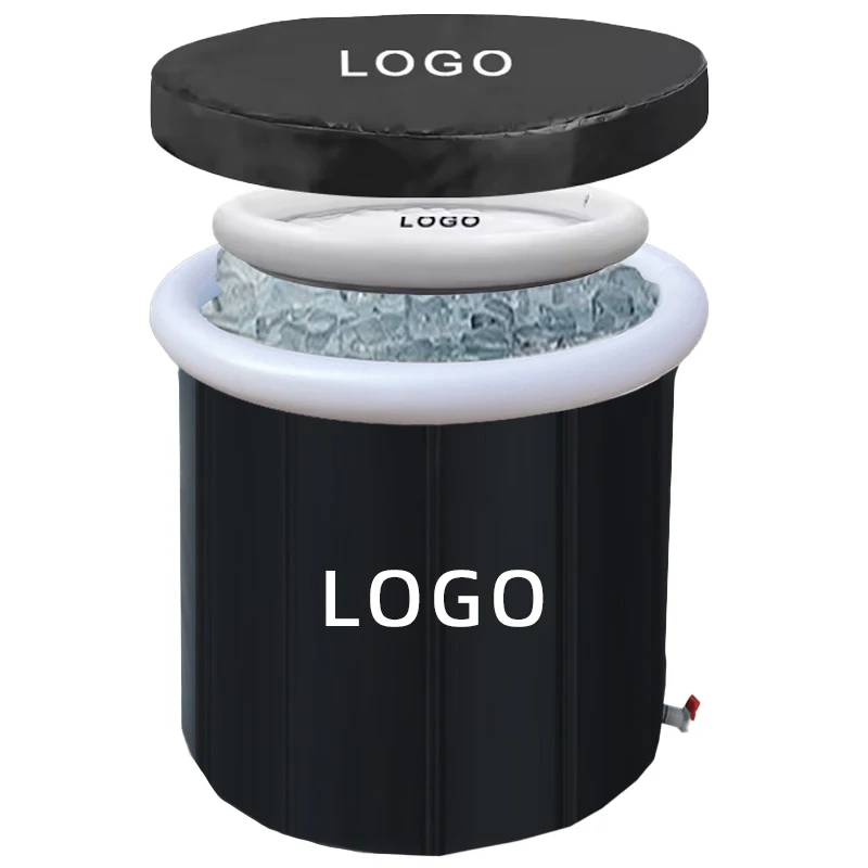 Athletes Portable Recovery Ice Water Bath PVC Inflatable Ice Bath Tub For Adults Portable Ice Bath