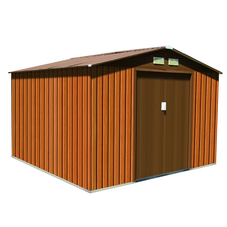 Iron Craft hot sale outdoor storage shed metal shed for garden backyard