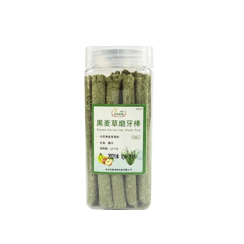 Fine Quality Snack Chew Stick Chinchilla Guinea Pig Rabbit Pet Molar Rod Timothy Grass