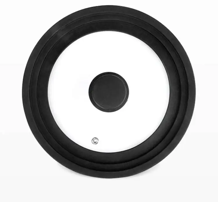 High Quality Hot Selling Bpa Free Food Grade Anti-Overflow Spill Stopper Cover For Pot Pan Cooking Glass Silicone Cover Pot Lid