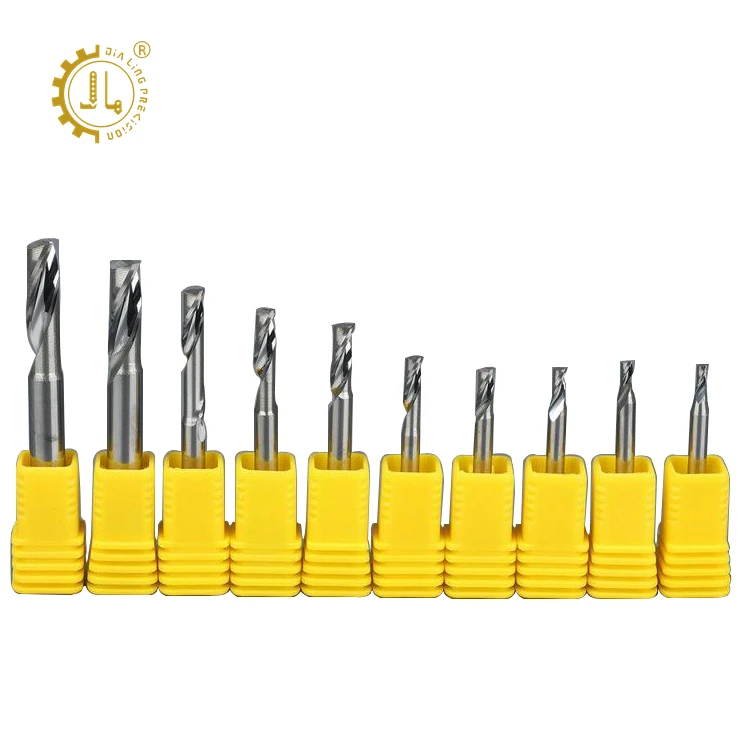 CNC Router Bits 6mm Endmill 1 Flute End Mill CNC Bits For Aluminum Profile