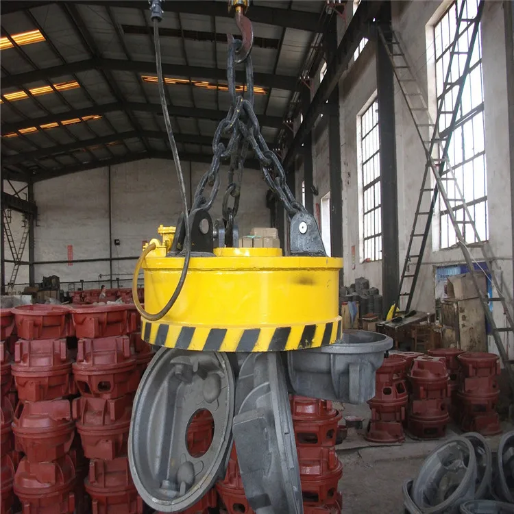 electromagnetic sucker for materials handlers scrap metal Scrap electromagnets electro lifting magnet MW5 series