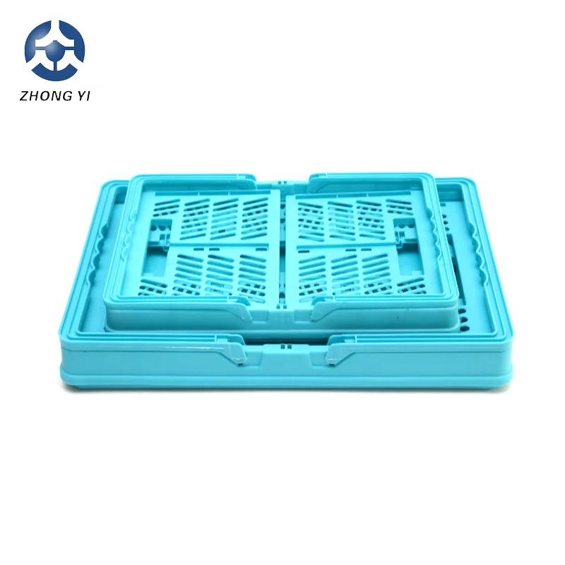 Plastic Portable Foldable Shopping Basket