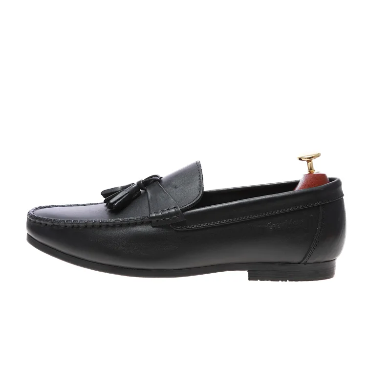 Leather loafer business casual new model pictures casual sneakers sports  made in china drive shoes for men