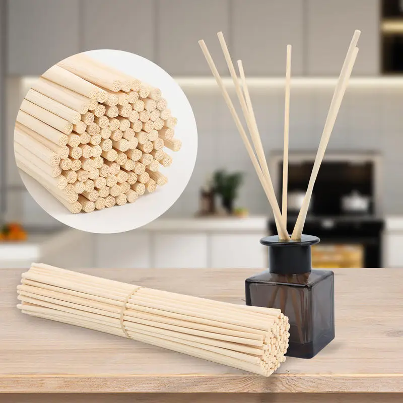 7mm 8mm 15mm 40cm aroma diffusion fragrance diffuser wooden reed stick aromatherapy natural rattan rod sticks