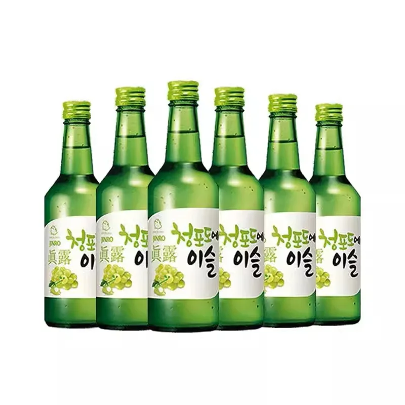 Jinro Soju 360ml*20 bottle Korean Liquor 13%vol Long Term Alcoholic Whisky Liquor Soju