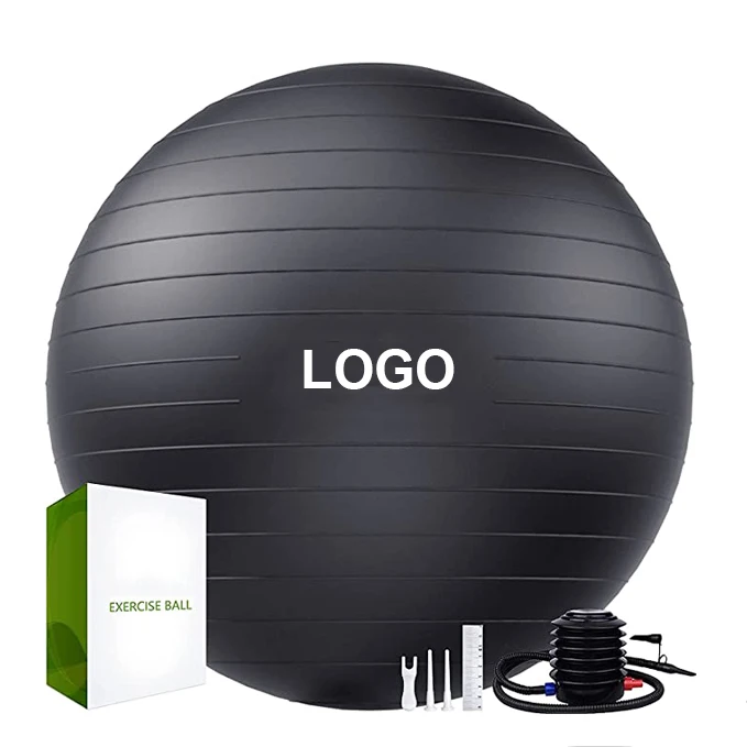 Extra Thick Yoga Ball Exercise Ball Chair Heavy Duty Swiss Ball for Balance