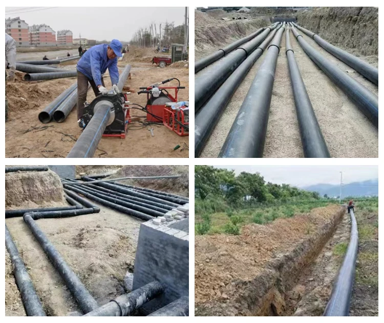 Оптовая торговля Hdpe трубы 200 мм полиэтиленовые 12 оросительные