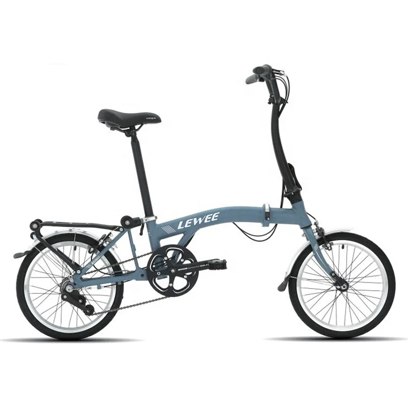 LEWEE New 16inch Foldable Bike Wholesale Price Custom Folding Bike Aluminium Alloy Frame Folding Bicycle Adults Fordable Bikes