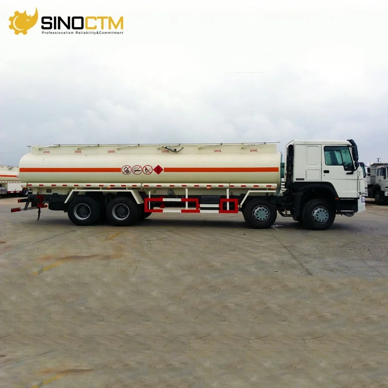 SINOTRUK Fuel Tank Truck Price HOWO EURO 2 Big Capacity Fuel Tank Truck