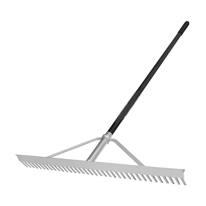 Custom Metal Aluminum Landscape Lawn Shed Row Screening Rake for Beach