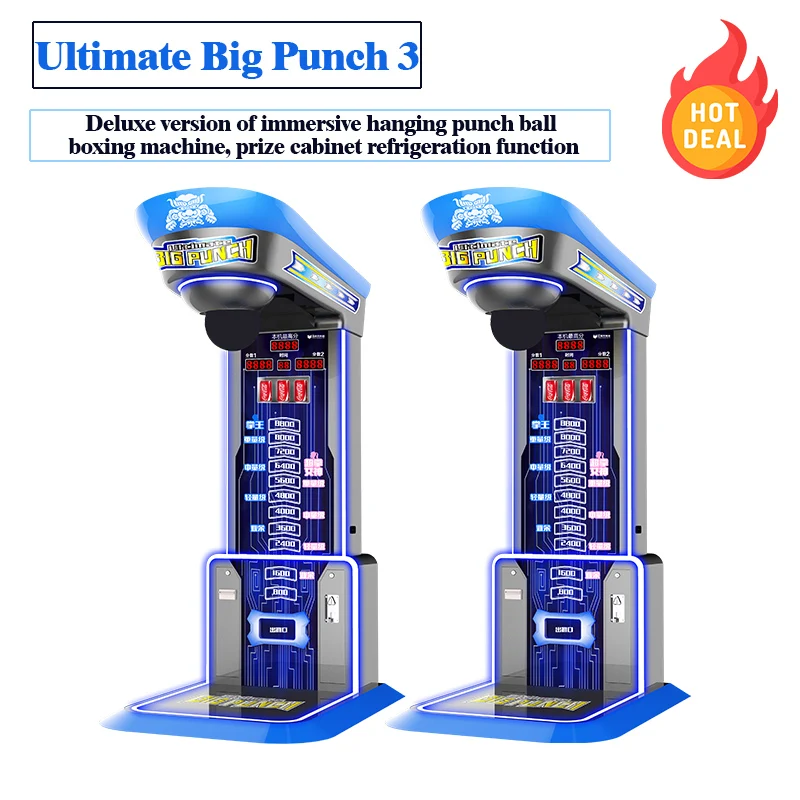 Hit Kick Boxing Machine Price Vending Arcade Machine Coin Operated Games Electronic Boxing Game Punch Machine For Sale