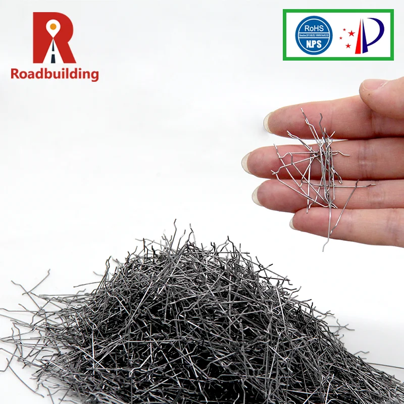 high quality twisted stainless steel fiber for concrete
