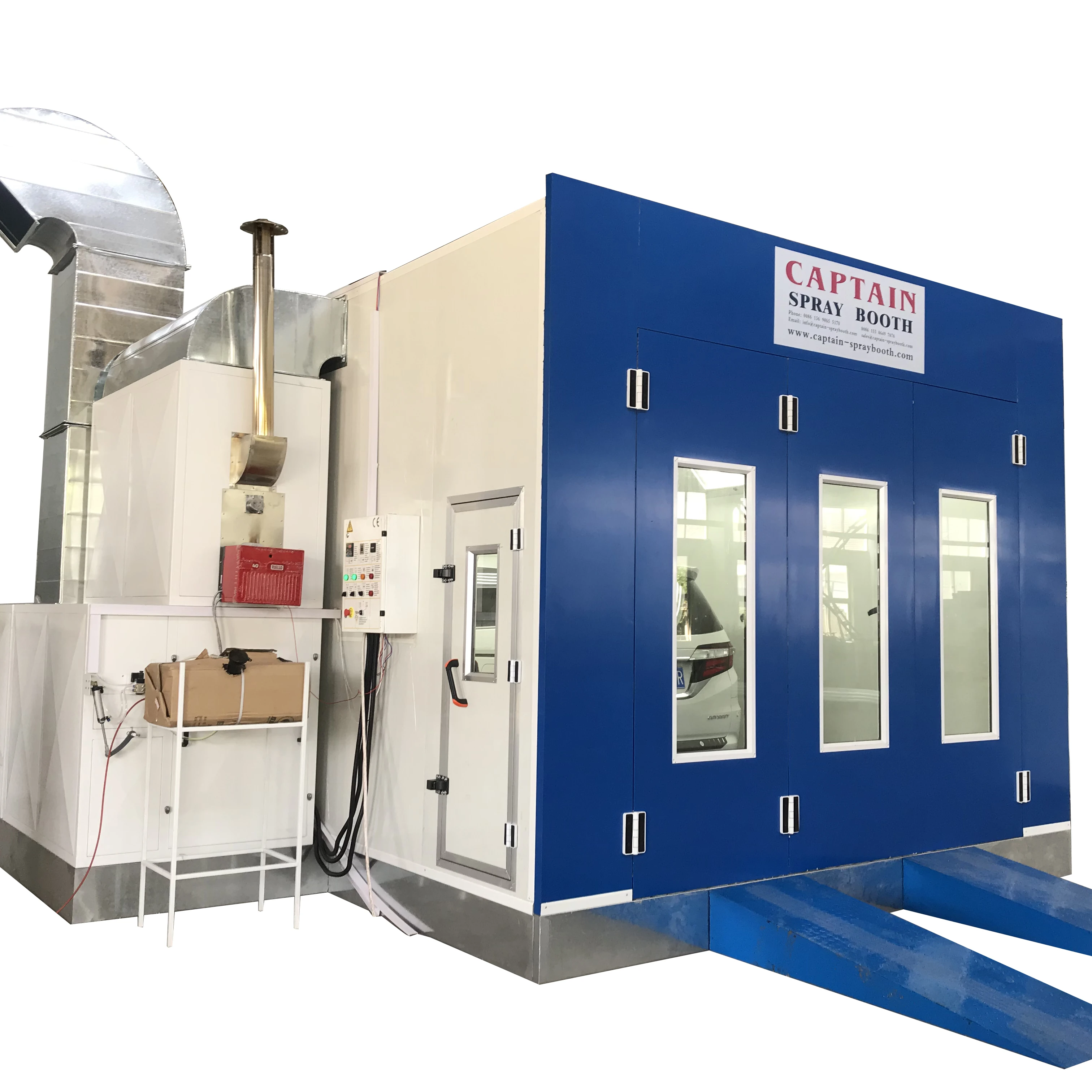 China Supplier Price Stainless Steel Diesel Burner Auto Car Oven Painting Spray Booth