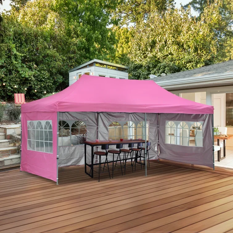 wholesale new arrival automatic winter clear pop up tent 10x20