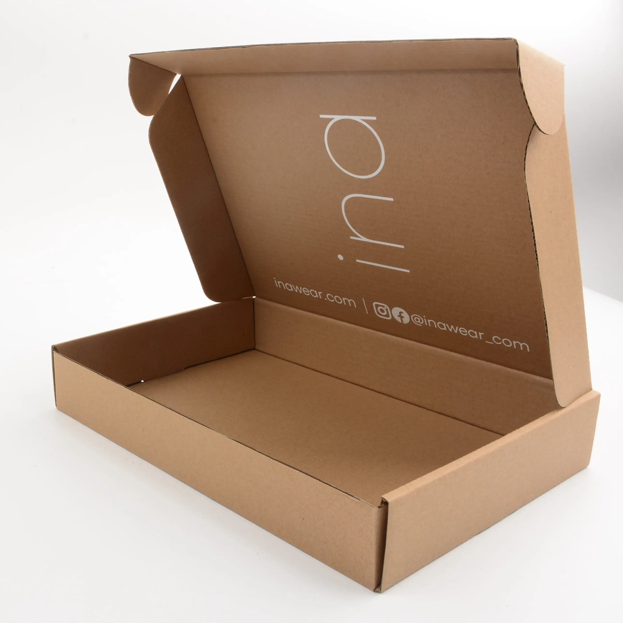 Wholesale Corrugated Cardboard Mailing Custom Printed Cardboard with Logo Boxes for Packing Clothes for Online Stores